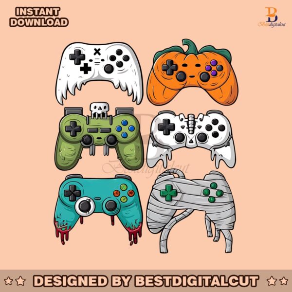 skeleton-zombie-gaming-controllers-mummy-boys-kids-png