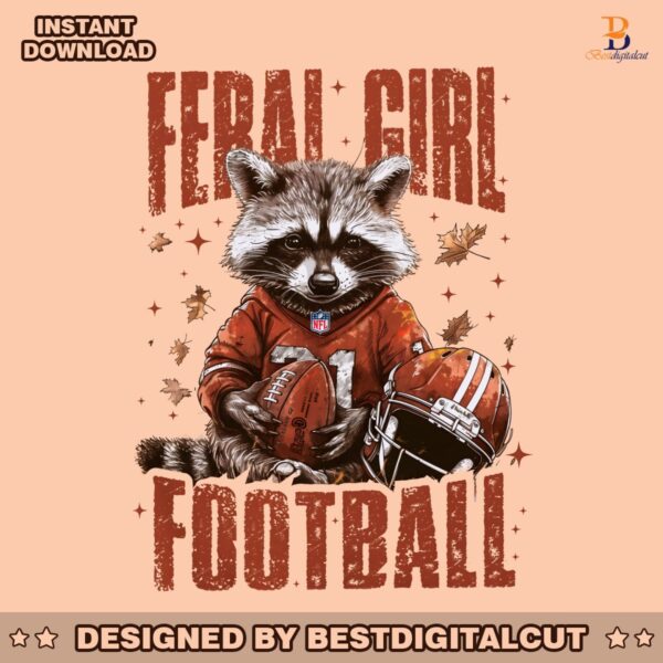 feral-girl-football-raccoon-autumn-png