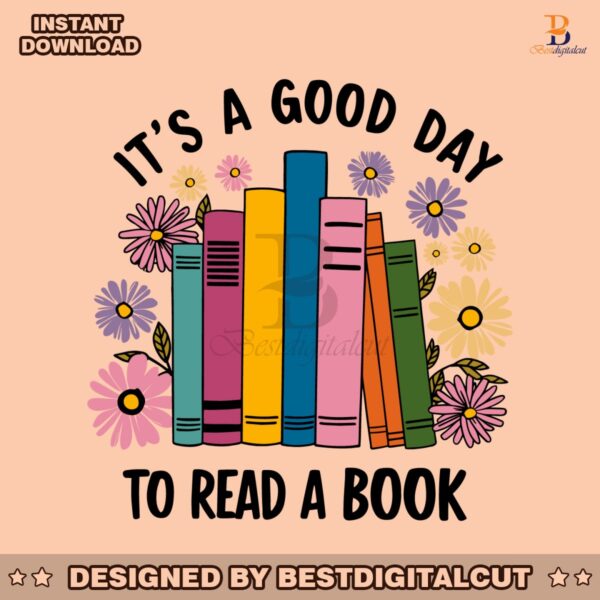 cute-teacher-its-a-good-day-to-read-a-book-svg