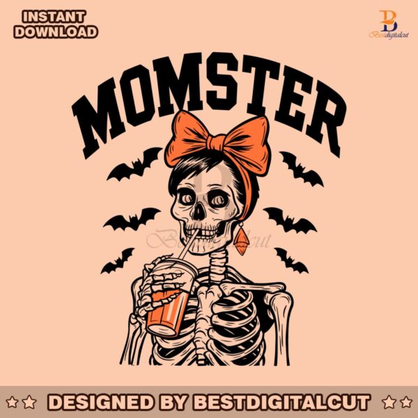 momster-skeleton-mom-halloween-coffee-svg