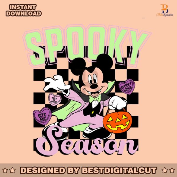 checkered-mickey-mouse-halloween-witch-vibes-png