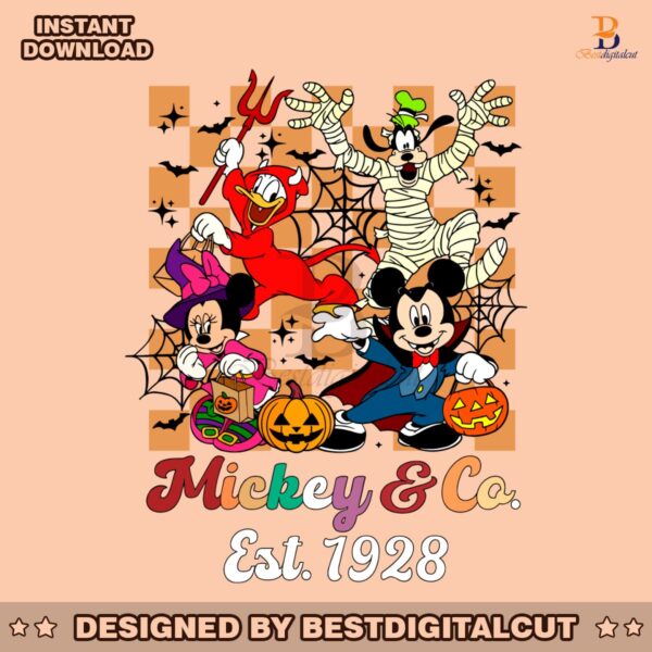 checkered-mickey-and-co-est-1928-png