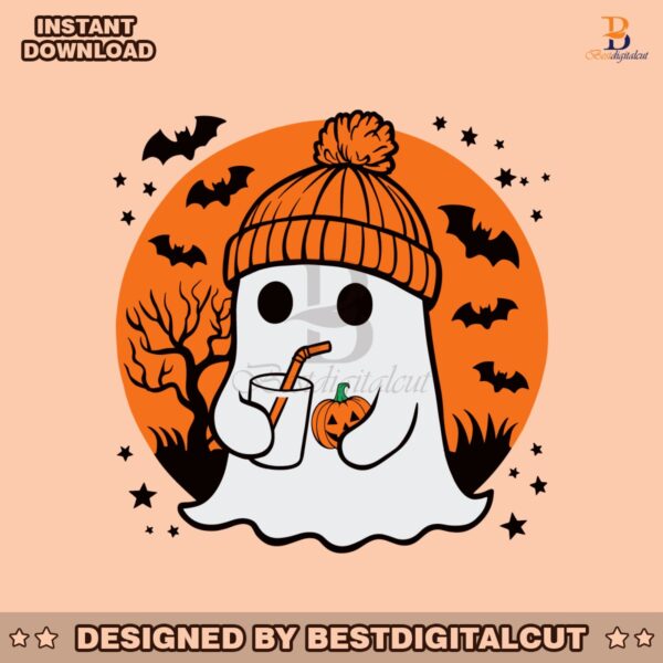 cute-ghost-drinking-coffee-halloween-svg