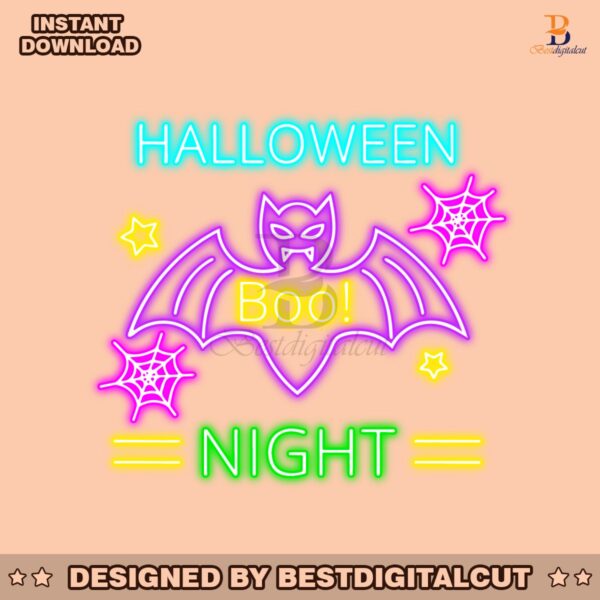 halloween-boo-night-ghost-neon-png