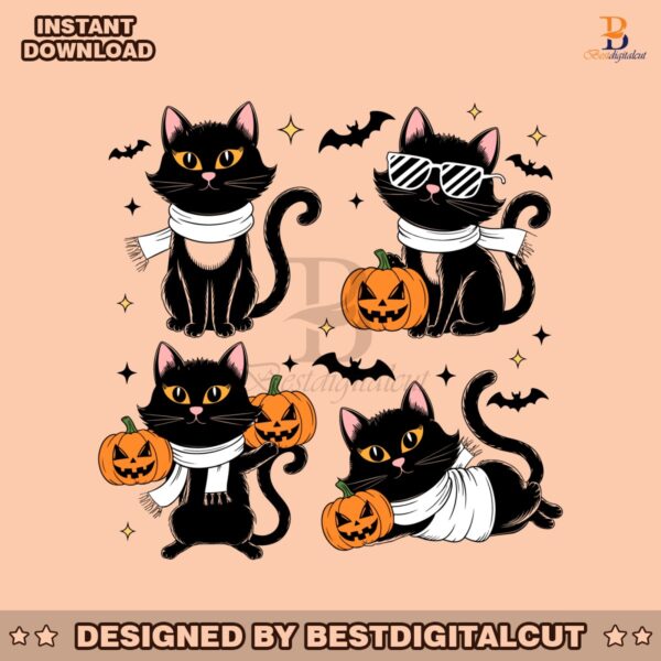 ghost-black-cat-pumpkin-halloween-svg