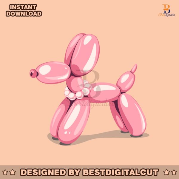 watercolor-preppy-balloon-dog-svg