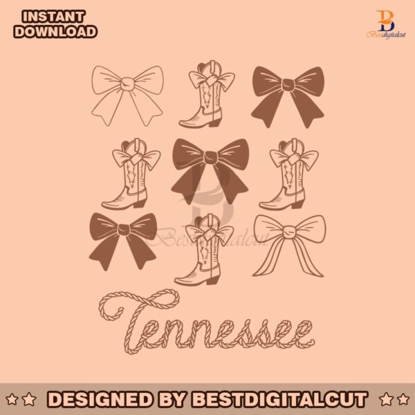 coquette-aesthetic-tennessee-boots-and-bows-svg