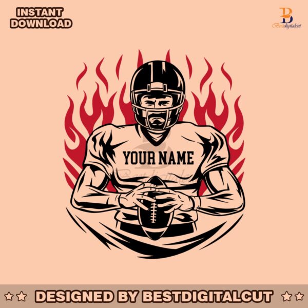 personalized-football-player-name-svg