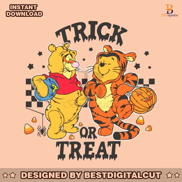 retro-trick-or-treat-pooh-and-tigger-png