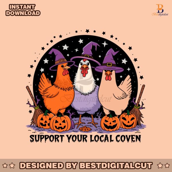 halloween-chicken-support-your-local-coven-svg