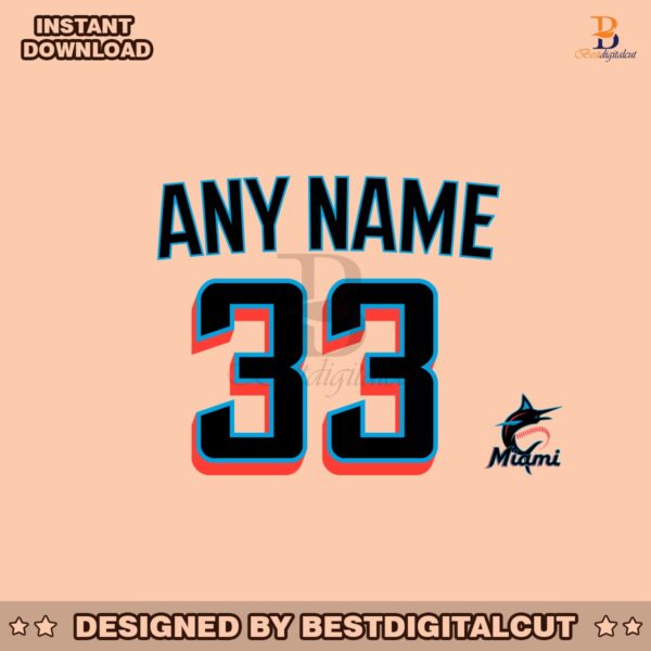 custom-miami-marlins-name-and-number-svg