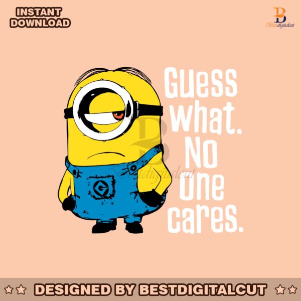 despicable-me-minions-stuart-no-one-cares-svg