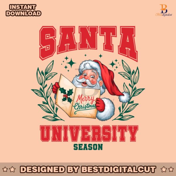 retro-christmas-santa-png-vintage-santa-university-png-design-christmas-png-santa-claus-png-merry-christmas-png-sublimation-png