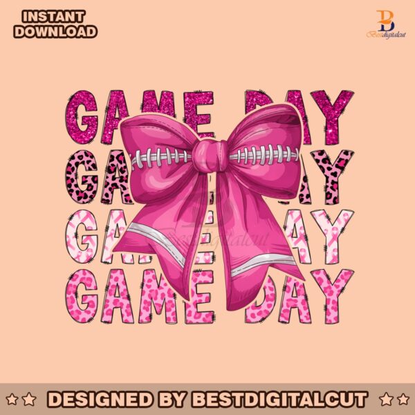 pink-game-day-football-png-coquette-football-bow-tackle-cancer-pink-out-breast-cancer-awareness-football-png