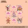girly-holiday-pink-coquette-christmas-tree-gingerbread-png