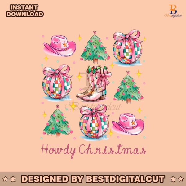 pink-howdy-christmas-western-cowgirl-coquette-bow-png