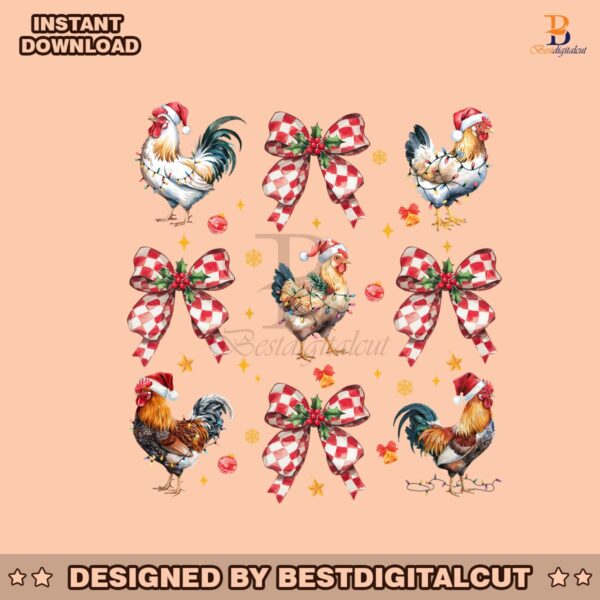 retro-christmas-farm-coquette-bow-chicken-santa-hat-christmas-light-png