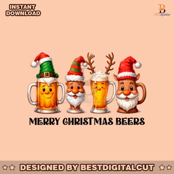 christmas-drinking-merry-christmas-santa-beer-png