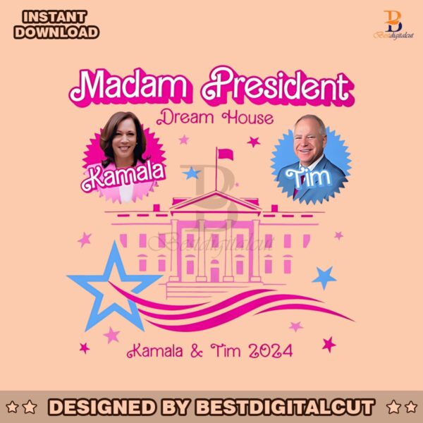 madam-president-dream-house-kamala-and-tim-png