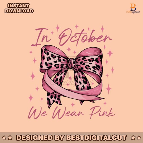 leopard-bow-in-october-we-wear-pink-png