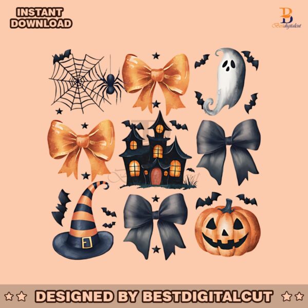 halloween-coquette-bow-haunted-castle-png