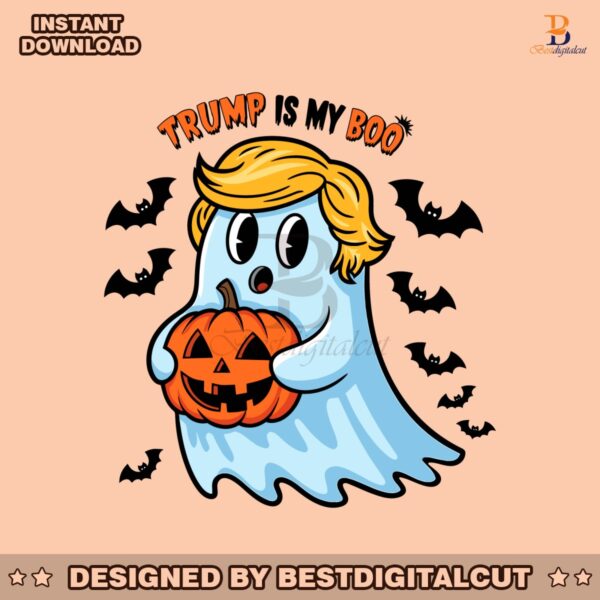 funny-trump-is-my-boo-halloween-svg