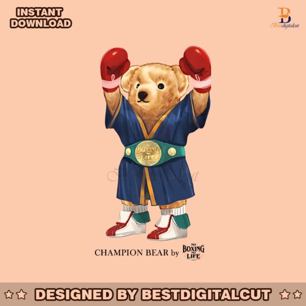 canelo-bear-champion-no-boxing-no-life-png