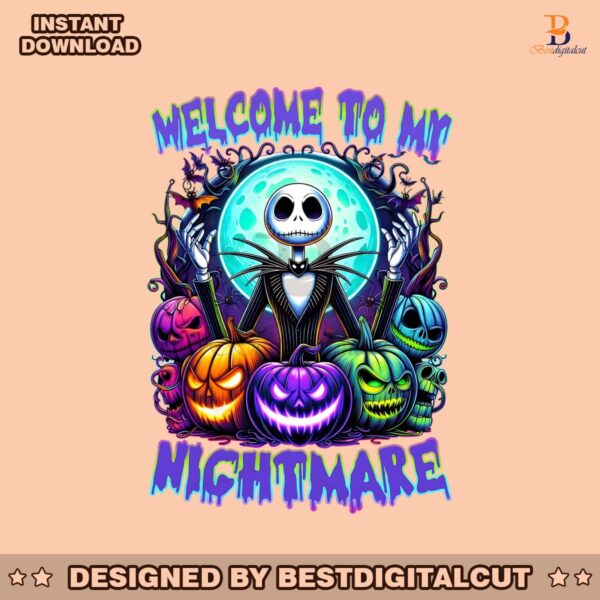 jack-skellington-welcome-to-my-nightmare-png