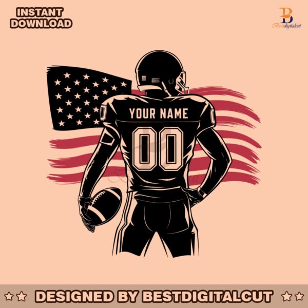 custom-football-player-american-flag-svg