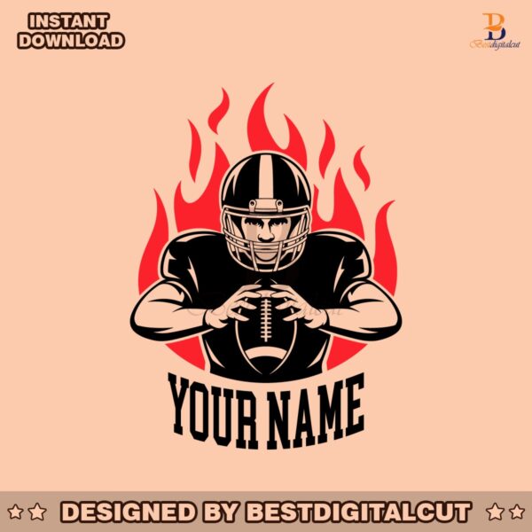 custom-football-player-football-season-svg