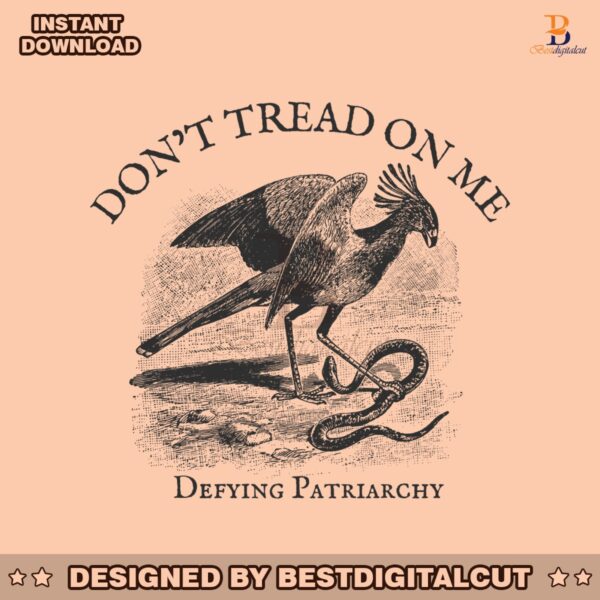 feminist-secretary-bird-dont-tread-on-me-png