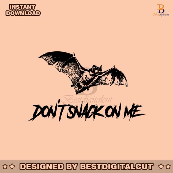 dont-snack-on-me-bat-silhouette-svg