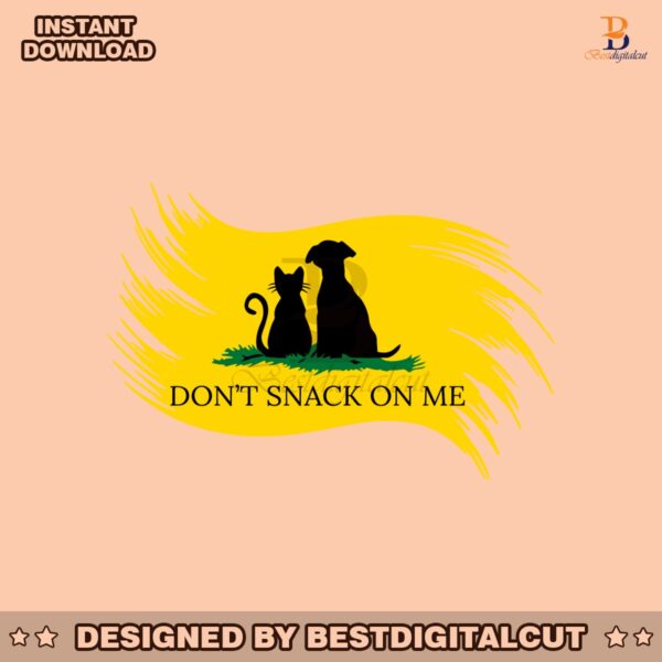 dont-snack-on-me-funny-cat-and-dog-silhouette-pet-lovers-svg