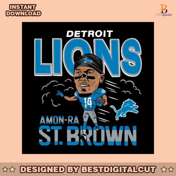 detroit-lions-amon-ra-st-brown-football-player-svg