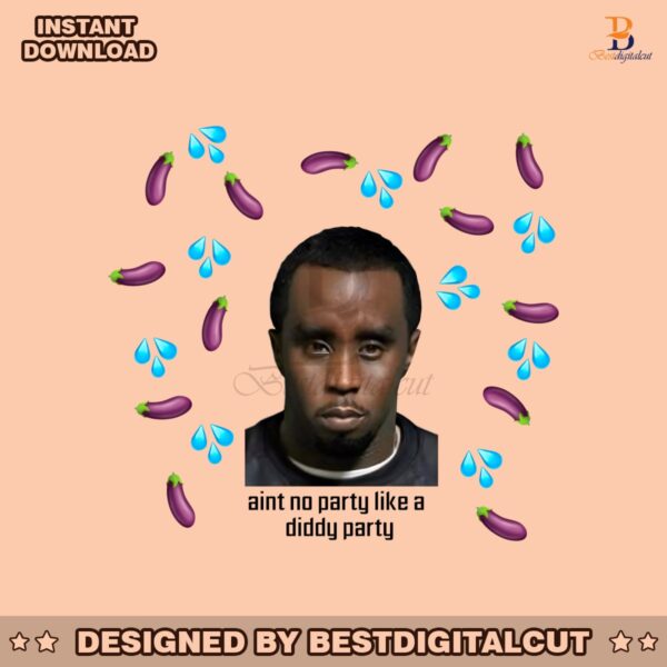 ant-no-party-like-a-diddy-party-funny-meme-png