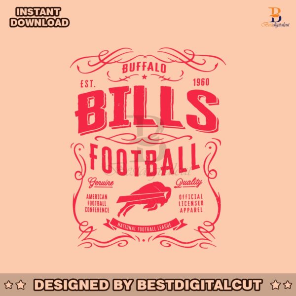 retro-vintage-nfl-buffalo-bills-football-logo-est-1960-svg