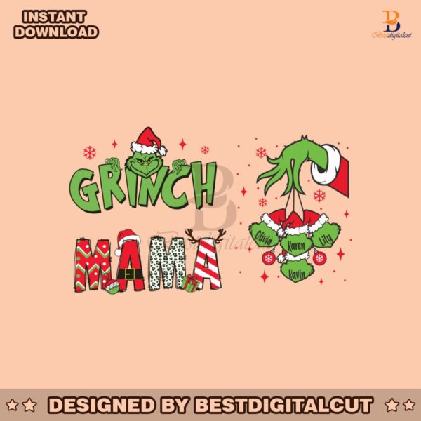 personalized-grinch-mama-christmas-grinch-head-svg