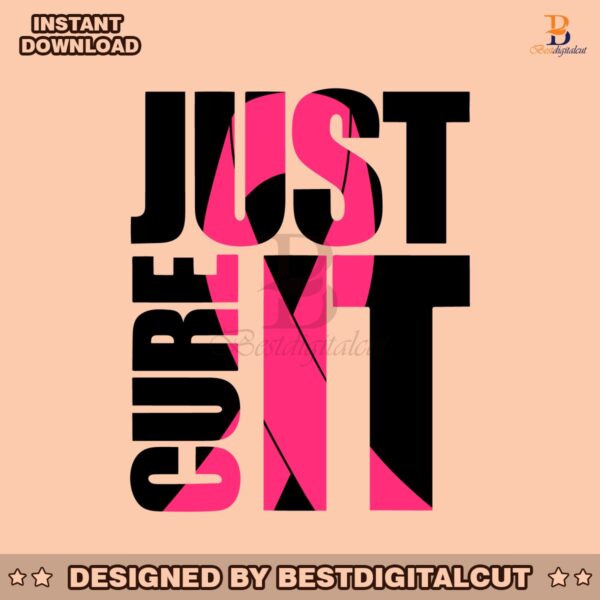 just-cure-it-breast-cancer-awareness-pink-ribbon-svg