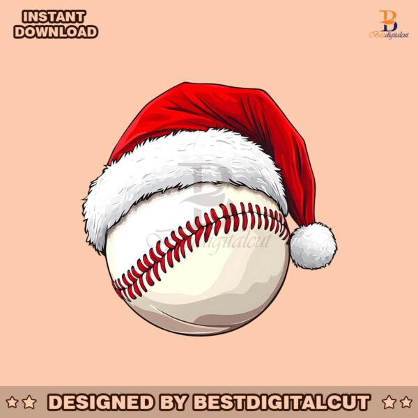 retro-christmas-baseball-santa-hat-png-sublimation