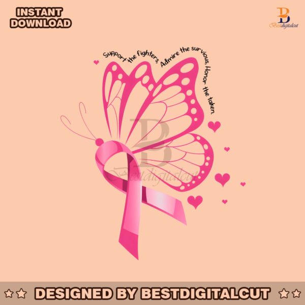 support-fighters-breast-cancer-pink-ribbon-butterfly-png