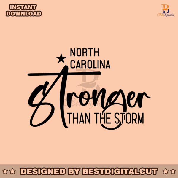 north-carolina-stronger-than-the-storm-southeast-strong-svg