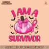i-am-a-survivor-fall-pink-pumpkin-riboon-svg