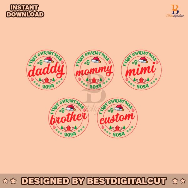 our-first-christmas-svg-matching-family-holiday-designs-first-christmas-as-daddy-as-mommy-shirts-funny-christmas-2024-2025-family-tee