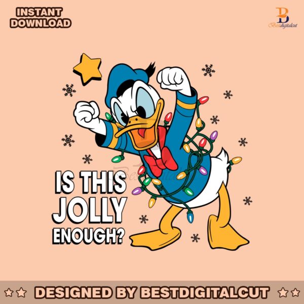 is-this-jolly-enough-funny-disney-christmas-donald-duck-svg