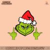 grinch-middle-finger-funny-grinchmas-santa-claus-svg