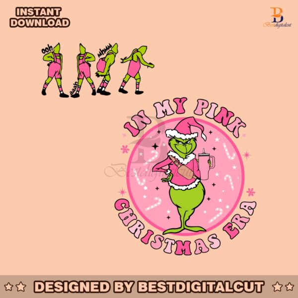 in-my-pink-christmas-era-funny-christmas-grinch-svg