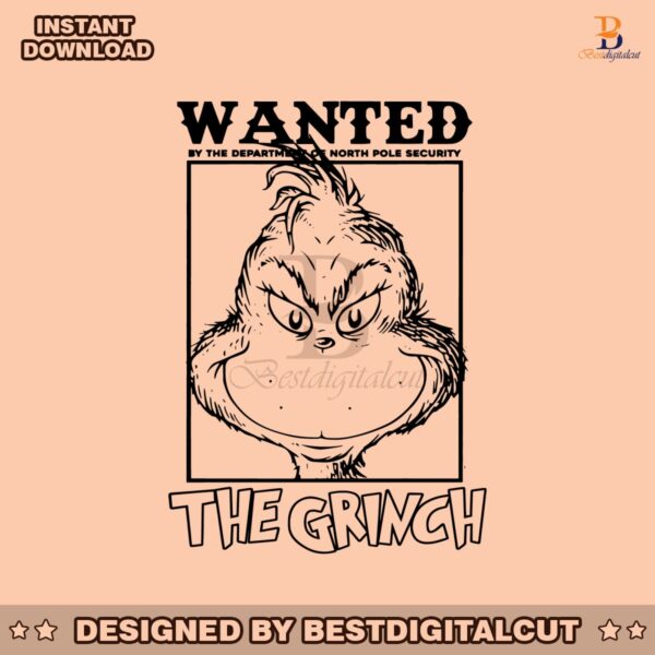 wanted-the-grinch-funny-merry-grinchmas-svg