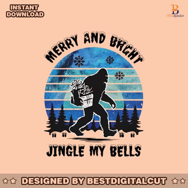 vintage-christmas-big-foot-merry-and-bright-jing-my-bell-png