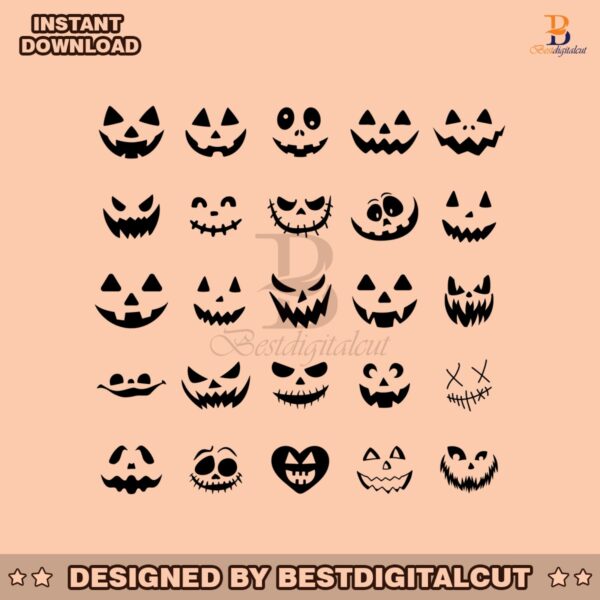 jack-o-lantern-faces-svg-bundle