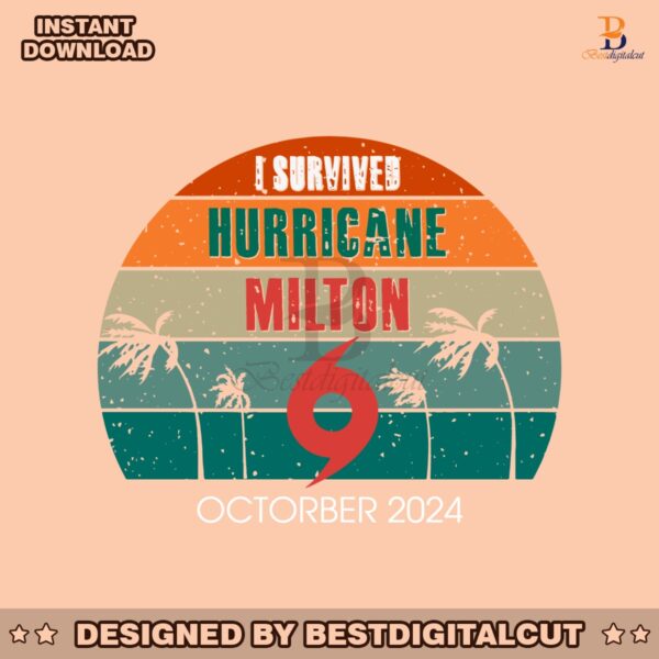 retro-sunset-i-survived-hurricane-milton-october-2024-svg